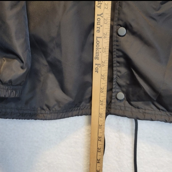 Jordan Like Mike Gatorade Coaches Jacket Black Orange Retro JumpMan Windbreaker - Picture 4 of 10